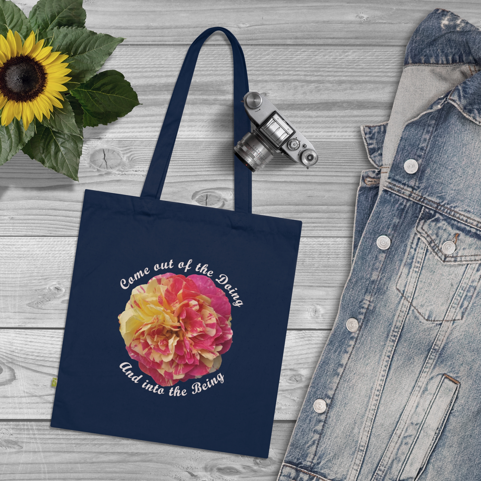 Organic Cotton Tote Bag - Mumma Magma Yoga, Stylish and Sustainable - Image 9