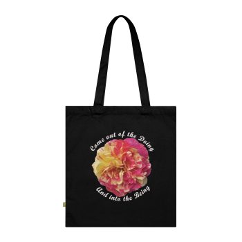 Organic Cotton Tote Bag - Mumma Magma Yoga, Stylish and Sustainable