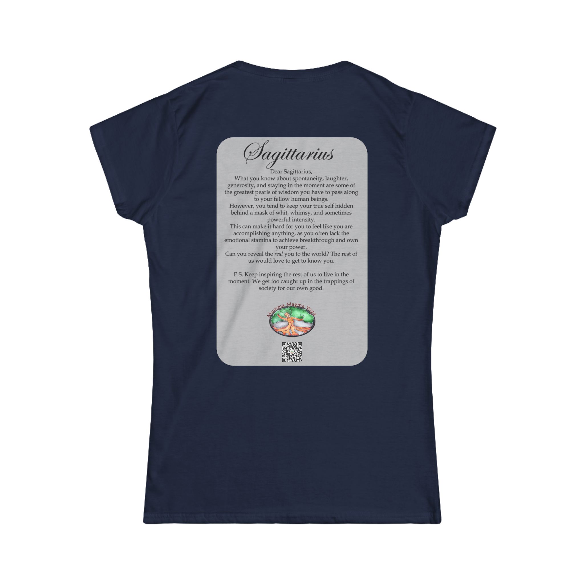 Women's Softstyle Astrology Tee - Sagittarius - Image 2