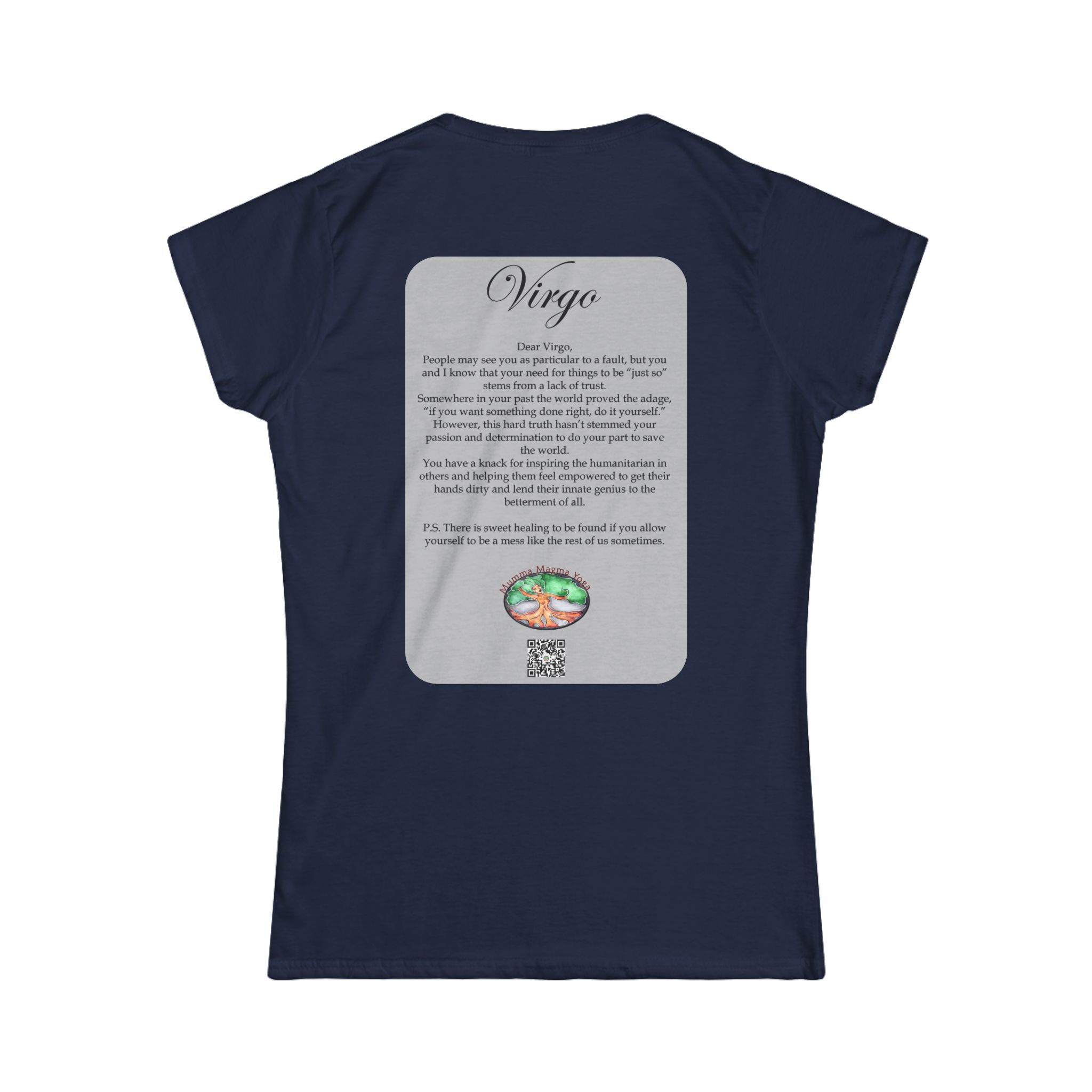 Women's Softstyle Astrology Tee - Virgo - Image 2