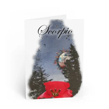 Horoscope Greeting Card - Scorpio