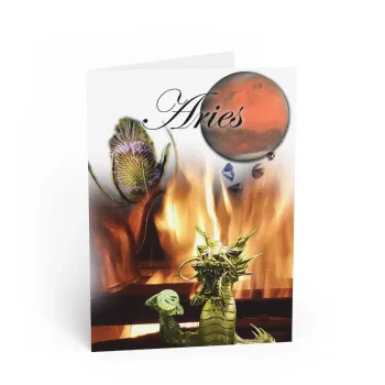 Horoscope Greeting Card - Aries