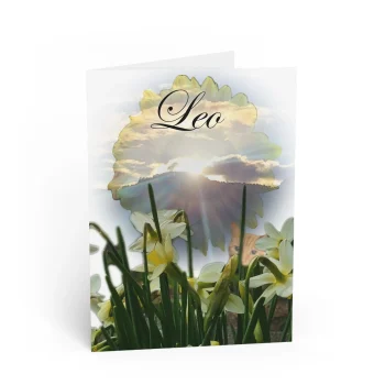 Horoscope Greeting Card - Leo