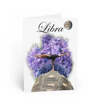 Horoscope Greeting Card - Libra