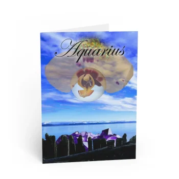 Horoscope Greeting Card - Aquarius