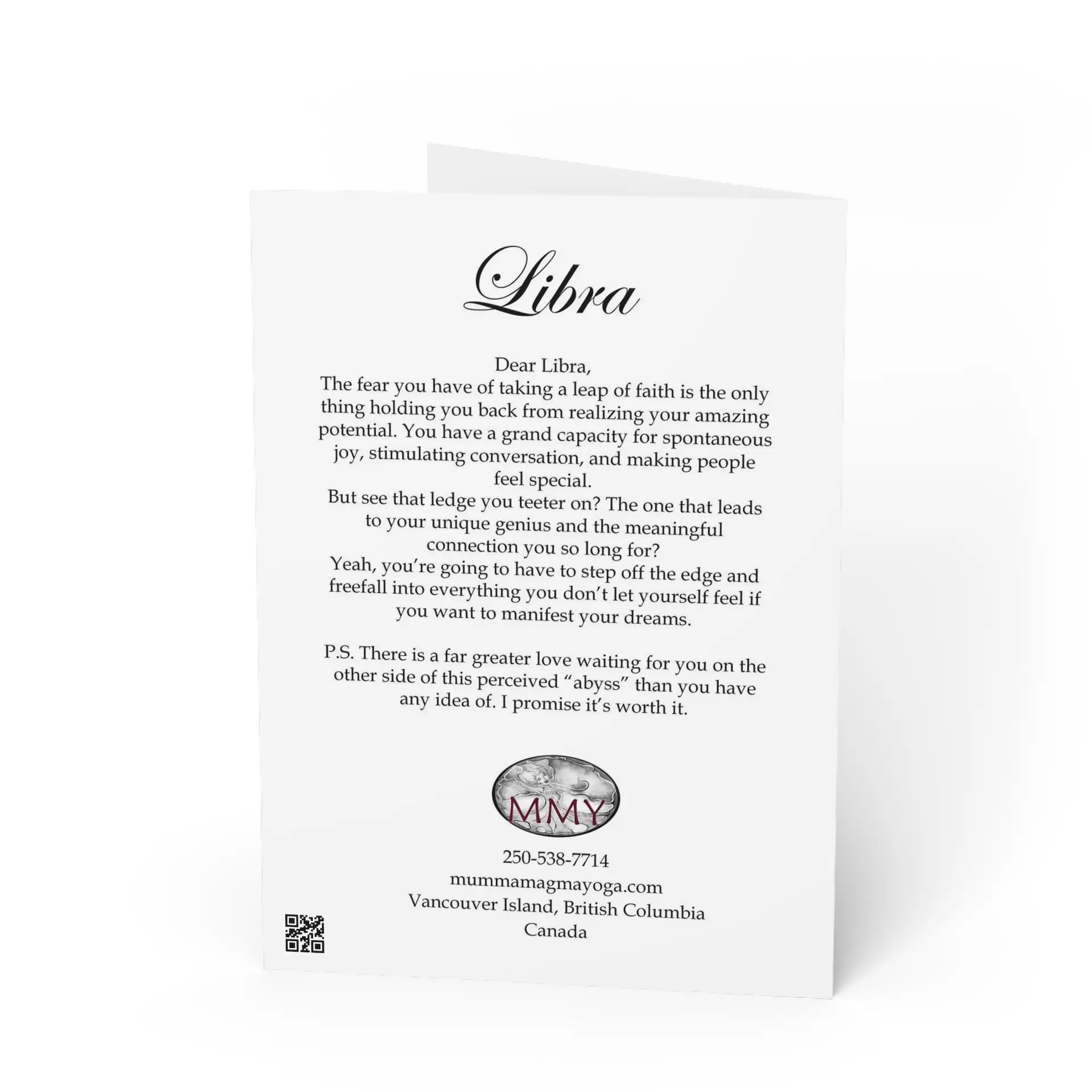 Horoscope Greeting Card - Libra - Image 2