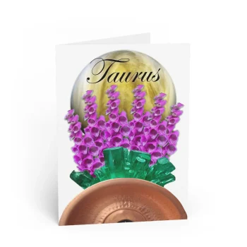 Horoscope Greeting Card - Taurus